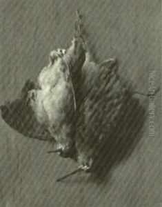 Hanging Woodcocks by Arthur Burdett (Sr.) Frost