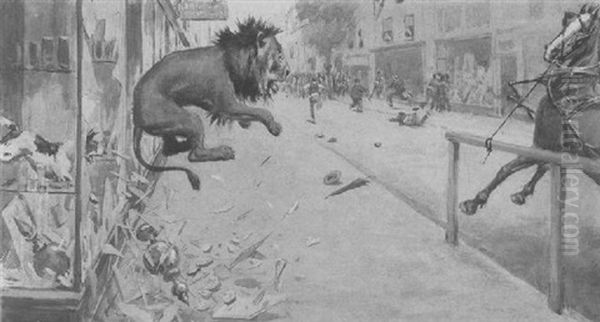 The Lion Chase - view 1