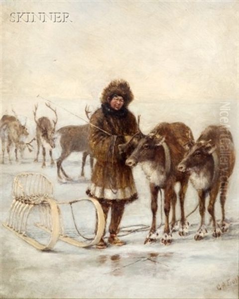 Figure With A Sled - view 1