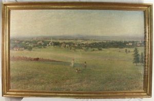 New England Landscape by George Albert Frost