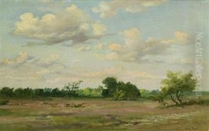 Landscape With Trees by John Frost