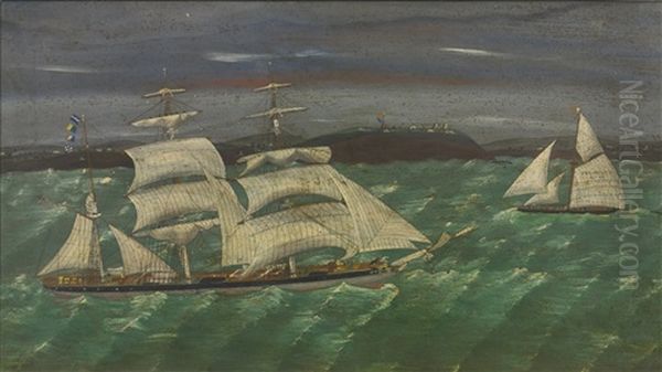 Three-masted Sailing Vessel With Fellmouth No 10 - view 1