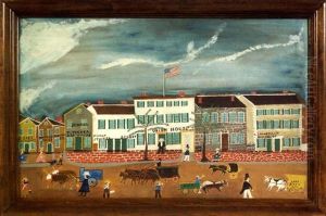 Street Scene, Marblehead, Massachusetts by John O.J. Frost