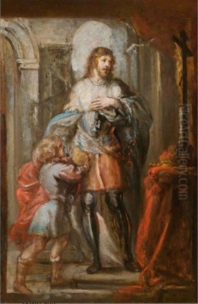 Saint Louis As A Crusader - view 1