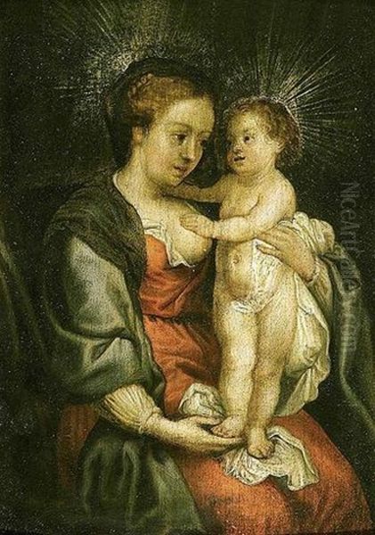 Vierge A L'enfant - view 1