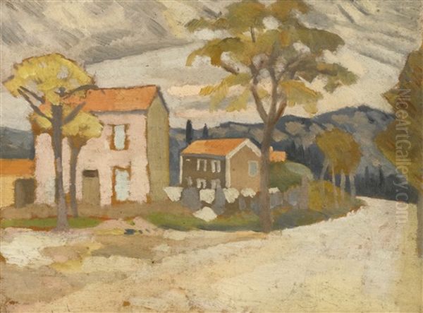 Landscape With Houses, France - view 1