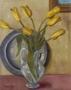 Tulips In A Vase