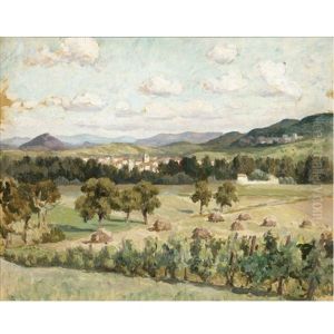 Les Alpilles, Near St Remy by Roger Fry