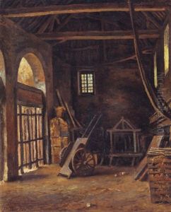 In The Barn by Roger Fry