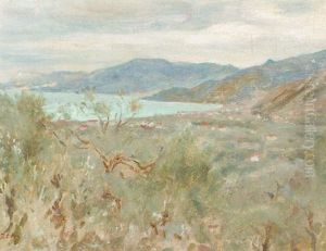 Town By A Lake by Roger Fry