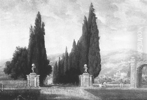 A View Near Florence - view 1
