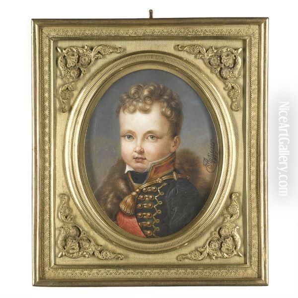 Portrait Of Napoleon Francois Joseph Charles Bonaparte, King Ofrome (1811-1832) - view 1