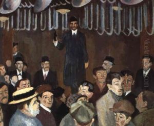 Auctioneer by Roger Fry