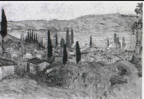 Two Views Of Bursa, Turkey [dim: 25.5 X 35 Cm] - view 1