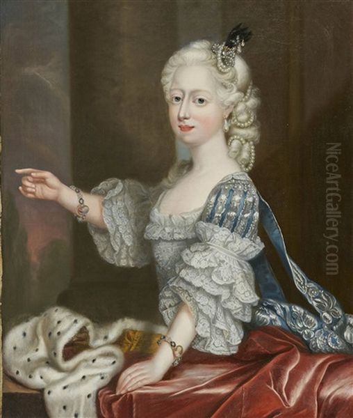 Portrait Of The Duchess Of Brunswyck - view 1
