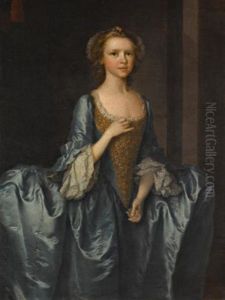 Portrait Of Mrs. Hibbert, When A Girl Portrait Of Mrs. Hibbert, When A Girl