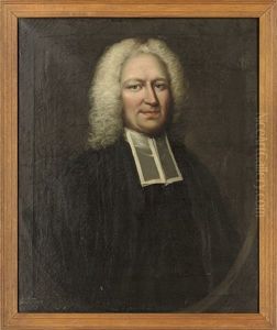 Portrait Of Henry Crispe Of Catton (+another; Pair) by Thomas Frye