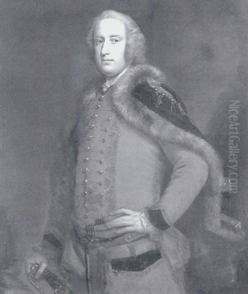 The Red Coat / Portrait Of An Officer - view 1
