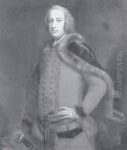 The Red Coat / Portrait Of An Officer by Thomas Frye