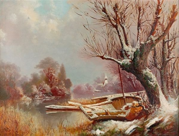 Scherzligen, Winterlandschaft - view 1
