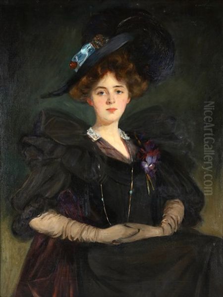 Portrait Of Miss Claire M. Frewen - view 1