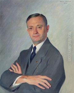 Portrait Of A Man by Emile Fuchs