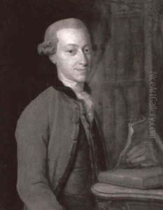 Portraet Af Profesor Ove Malling by Georg Mathias Fuchs