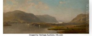 Hudson River Above West Point by Hermann Fuechsel