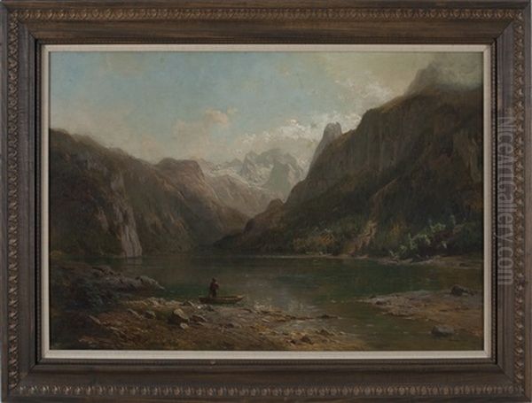 Mountain Lake, Glacier Park, Montana - view 1