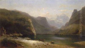 Gosausee Mit Dem Dachsteingletscher