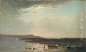 A Quiet Day, Lake George by Hermann Fuechsel