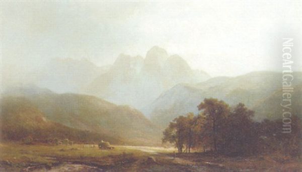 Haying In The Valley - view 1