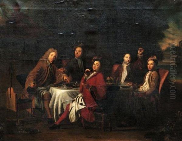 Le Dejeuner Entre Amis. - view 1