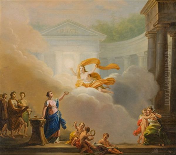 The Muses Of Tragedy And Comedy - view 1