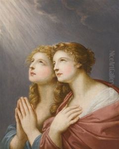 Study For Two Female Figures Praying