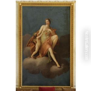 Venus And Cupid by Friedrich Heinrich Fueger