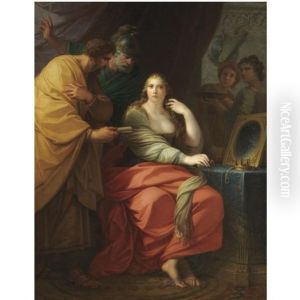 Queen Semiramis Called To Arms by Friedrich Heinrich Fueger