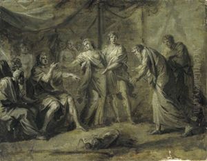 Mythologische Szene by Friedrich Heinrich Fueger