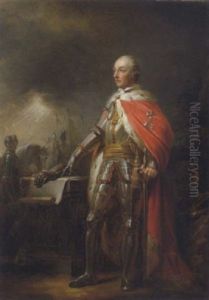 Kaiser Josef Ii. In Einer Rustung Mit Der Kollane Des Ordens Des Goldenen Vlies