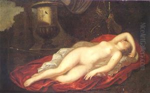 Le Repos De Diane by Friedrich Heinrich Fueger