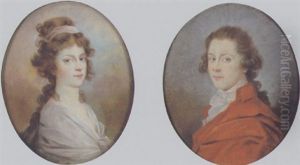 Augusta Grafin Khevenhuller Geborene Prinzessin Galitzin by Friedrich Heinrich Fueger