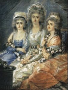 Bildnis Der Gr,finnen Elisabeth, Christine Und Maria...thun-hohenstein Bildnis Der Gr,finnen Elisabeth, Christine Und Maria...thun-hohenstein