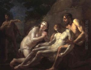 Adam And Eve Discovering The Body Of Abel, Cane Beyond