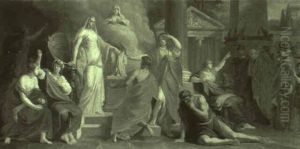 Iphegenie Empf,ngt Orest Und Pylades Iphegenie Empf,ngt Orest Und Pylades