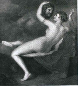 Jupiter Und Io by Friedrich Heinrich Fueger