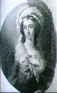 Bildnis Einer Dame Mit Turban (wohl Prinzessin Pauline Salm-reifferscheidt, Beg. Auersperg) Bildnis Einer Dame Mit Turban (wohl Prinzessin Pauline Salm-reifferscheidt, Beg. Auersperg)