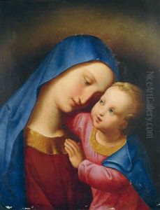 Madonna Mit Kind by Josef von Fuehrich