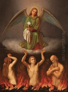 The Eucharist Comforting The Souls In Purgatory