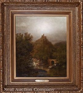 Castle Dinas Bran, Llangollen Wales by George F. Fuller