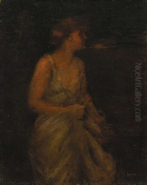 Woman In A Landscape - view 1